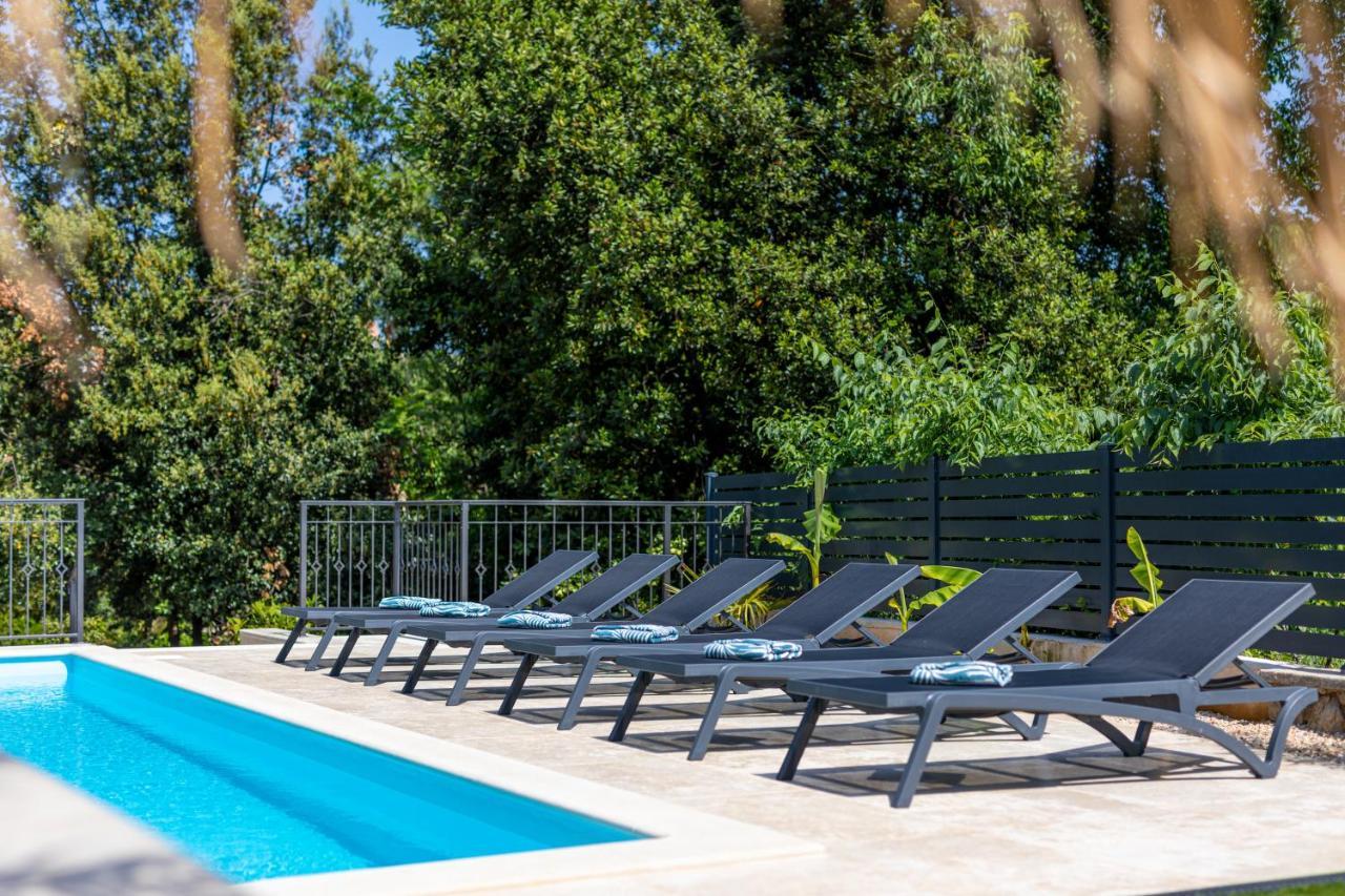 Villa Pafran With Heated Pool Krk Krk Town Exteriör bild