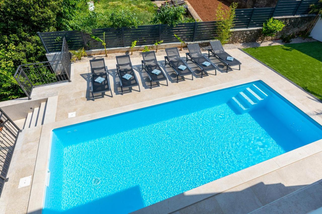 Villa Pafran With Heated Pool Krk Krk Town Exteriör bild